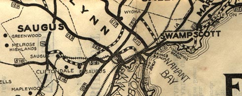 Excerpt, Essex County (Mass.) Map, 1926