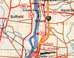 1961 map excerpt, main map