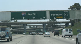 Photo on I-805 SB approaching CA 163