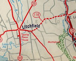1960 map excerpt, main map